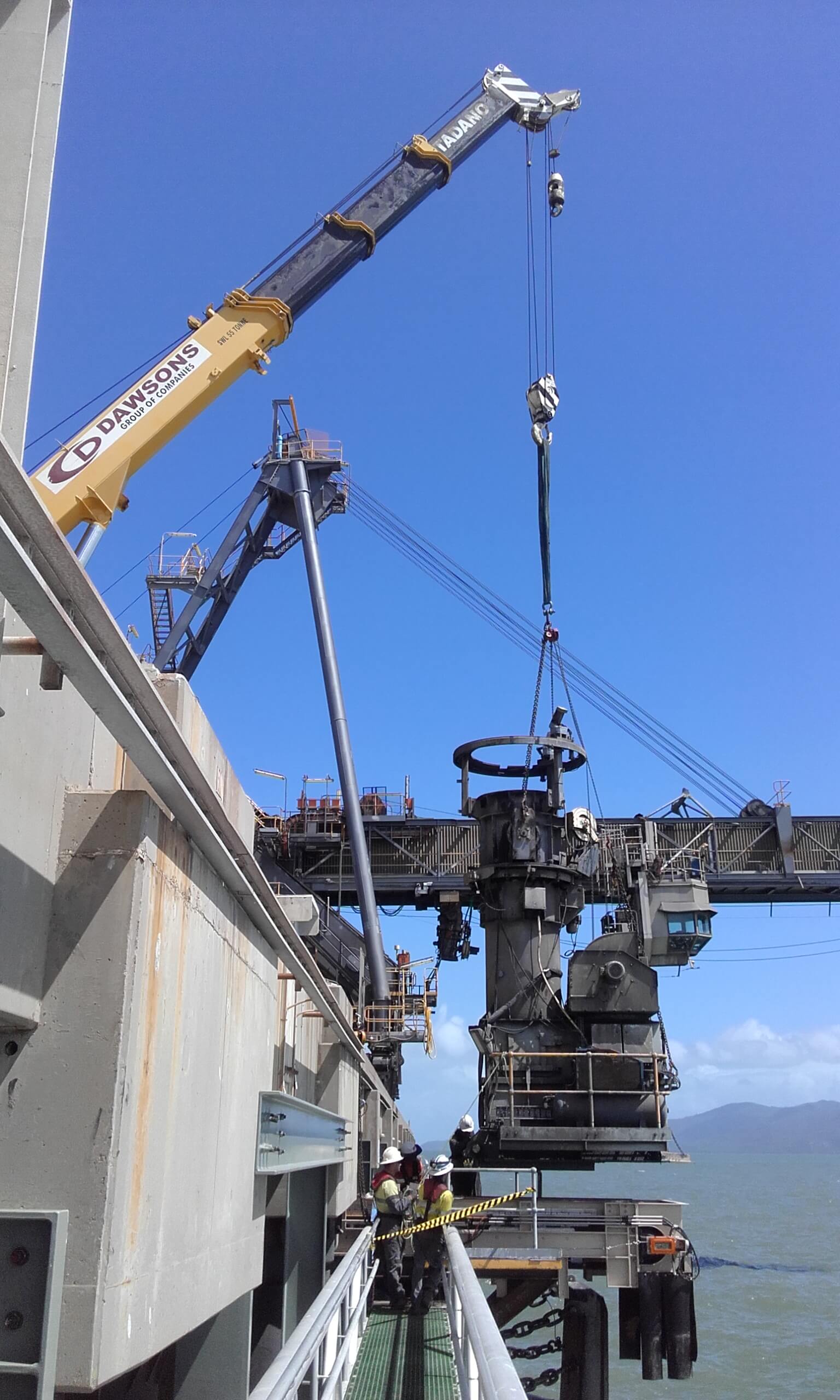 Ship Loader change out
