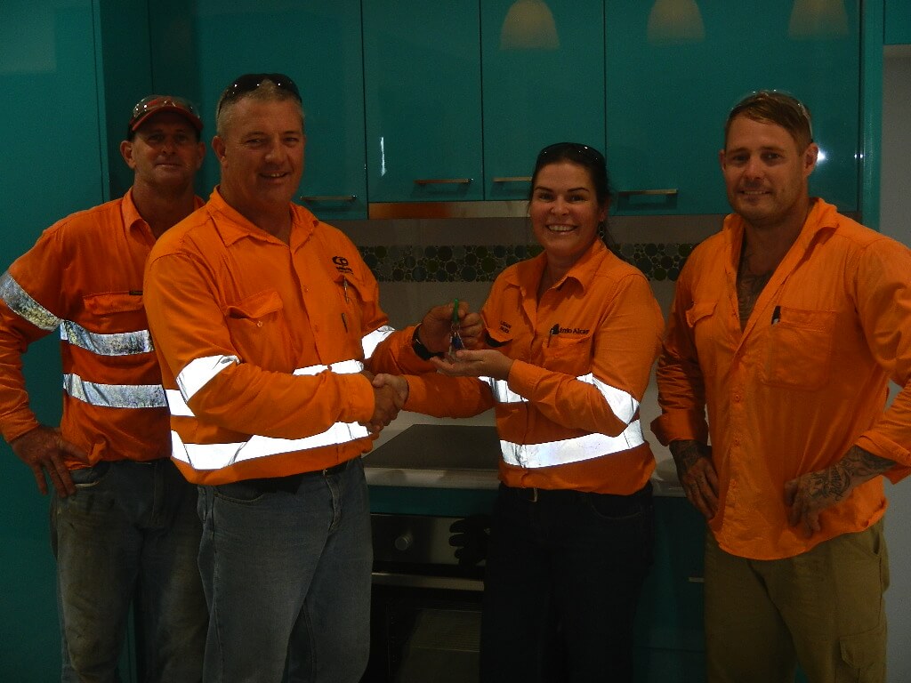 Hand over to RTA Weipa - Fantastic job guys